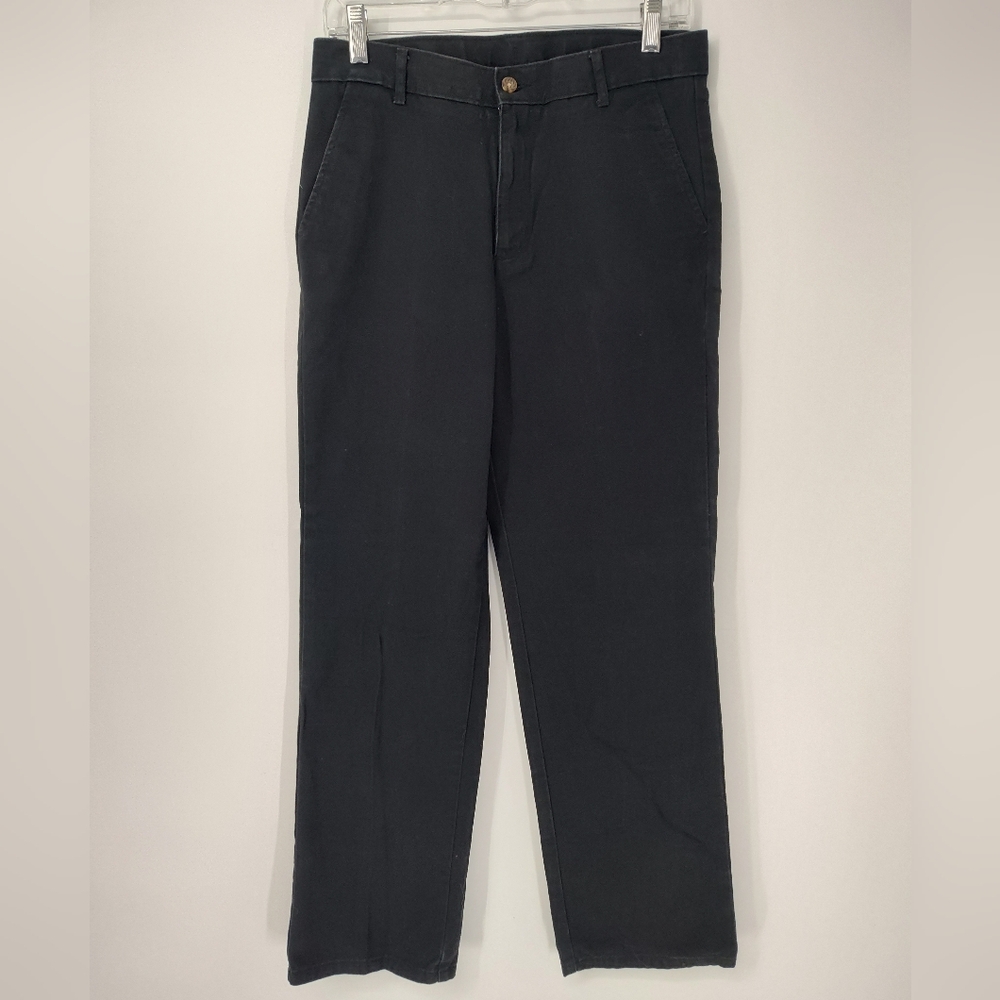 Izod Kids Black Casual Pants Size 18 Regular